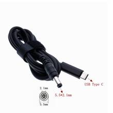 Type-C to DC5.5*2.1MM notebook PD Portable Fast Charging Line,65W Power Charge Cable 20V 3.25A 65W 1.5m 2024 - buy cheap