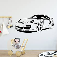 Pegatina de pared para coche, vinilo autoadhesivo impermeable, arte de pared, decoración de habitación infantil, accesorios creativos de PVC, 3772 2024 - compra barato