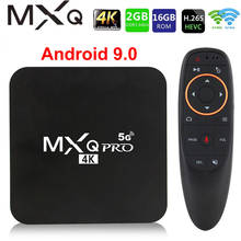 MXQ PRO Smart TV Box Android 5G WiFi Amlogic S905W 2GB 16GB HD 3D Android TV Box Media Player 1080p, MXQ PRO rk3228a Android 7.1, quad core mali-450, MXQ S905W Android 9.0 2024 - buy cheap