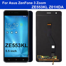 5.5" AMOLED For Asus Zenfone 3 ZOOM ZE553KL Z01HDA LCD Screen Touch Panel Digitizer Assembly For Asus Zoom S LCD Display 2024 - buy cheap