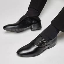 Mazefeng sapato social masculino de luxo, calçado social para casamento 38-47, para primavera e outono, 2019 2024 - compre barato