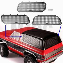 Металлическая трехмерная сетка для окон, левая и правая сетка для 1/10 RC гусеничного автомобиля Traxxas TRX4 Chevrolet K5, подходит jac 2024 - купить недорого