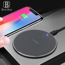 10W Qi Wireless Charger Slim Metal Pad for iPhone 11 Samsung S20 S10 S9 Note 8 9 10 Fast Wireless Charging Quick Charge Adapter 2024 - buy cheap