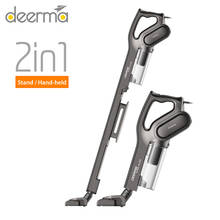 Deerma-limpiador de vacío DX700S/DX700 para el hogar, colector de polvo de 220V, eliminador de ácaros Vertical de mano, succión resistente 2024 - compra barato