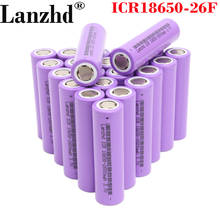 18650 Batteries ICR18650 26F 5C Power battery 3.7v 13A 2600mAh Li-ion  battery for Electric drill/Toy/cigarettes(8-40PCS) 2024 - buy cheap