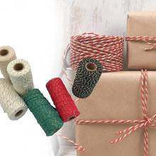Paquete de cables multifuncionales para el hogar, línea de macramé trenzada de colores, embalaje de regalos 2024 - compra barato