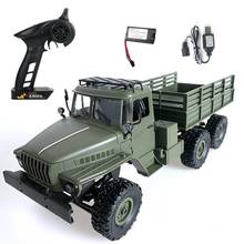 WPL MN-80S Ural 1/16 2.4G 6WD RC Car Truck Rock Crawler Command Communication Vehicle RTR Toy 2024 - buy cheap