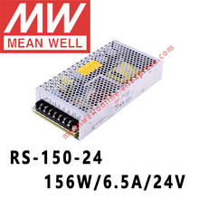 Mean Well-fuente de alimentación conmutada de salida única, serie RS-150, 150W, 3,3 V/5V/12V/15V/24V/48V CC, tienda en línea Mean Well 2024 - compra barato