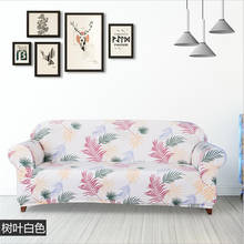Sofa Cover Cotton  Couch Slipcover For Living Room Non Slip Sofa Sheath Floral Printing Universal For 1/2/3/4 Seater Elastic 2024 - buy cheap