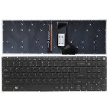 Novo teclado de laptop americano para acer aspire e15 com retroiluminação 2024 - compre barato