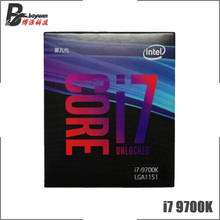 Intel Core i7-9700K i7 9700K 3.6 GHz Eight-Core Eight-Thread CPU Processor 12M 95W PC Desktop LGA 1151 New but without fan 2024 - buy cheap