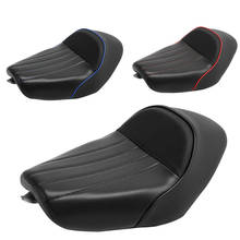 Motorcycle Rider Driver Solo Seat Cushion For Harley Sportster XL 883 1200 2010-2020 2024 - buy cheap