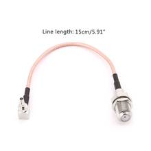 F Type Female Jack To CRC9 Male Right Angle RG316 Pigtail Cable 15cm For HUAWEI Modem 2024 - buy cheap