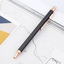 Metal Ball Pens For School Students Office 1.0mm Luxury Bouncing Pen Gift Stationery Office Supplies Logo MOQ>50pcs 2024 - buy cheap