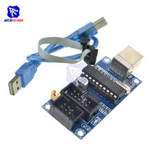 diymore USBtinyISP USBTiny AVR ISP Programmer 6/10 Pin Bootloader for Arduino Meag2560  R3 2024 - buy cheap