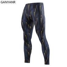 GANYANR Compression Pants Running Tights Men Leggings Sportswear Fitness Sport Sexy Basketball Yoga Workout Training Football 2024 - buy cheap