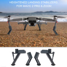 1 Set Heightened Landing Gear Extended Leg Landing Skids Legs Stabilizers For DJI MAVIC 2 PRO/ZOOM Drone 2024 - buy cheap