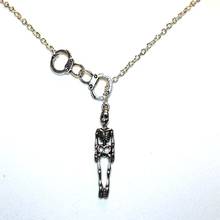 Mixed Styles Goth Gothic Handcuffs Skull Key Heart Bullet Gun Necklace Pendant Vintage Choker Women Jewelry Hip Hop Gifts Bijoux 2024 - buy cheap