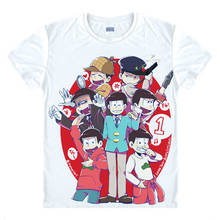 Camisetas estampadas de Osomatsu, Karamatsu, Choromatsu, Ichimatsu, Jyushimatsu, Todomatsu, Anime, Cosplay 2024 - compra barato