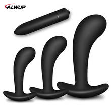 Soft Silicone Butt Anal Plug Vibrator Sex Toys for Women Erotic Dildo Bullet Vibrator Intimate Gay Sex Toys Products for Adult 2024 - buy cheap