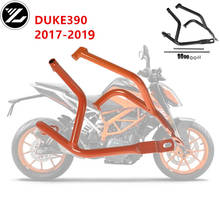 Для KTM DUKE390 DUKE250 DUKE 390 250 2017 2018 2019 аксессуары для мотоциклов Crash Bar корпус двигателя защита Бампера 2024 - купить недорого