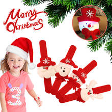 Party Gift Pat Circle Children Toy Bear Decorations Led Deer Snowman Christmas 2024 - buy cheap