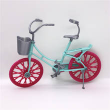 Смешанный стиль куклы аксессуары розовый зеленый пластик велосипед спортивная игрушка для игр на открытом воздухе для куклы-Барби кукольный домик Кен детские игрушки набор 2024 - купить недорого