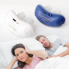 Electric Anti Snoring Prevention Electronic Device Sleep Stop Snore Aid Stopper 2024 - купить недорого