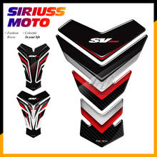 3D Resin Motorcycle Tank Pad Protector Sticker Case for Suzuki SV650 SV 650 SV650A SV650X ABS 2024 - buy cheap