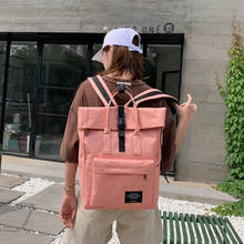 2022 Women Backpack Fashion Woman Shoulder Bag Female USB Charge Backpack Oxford Rucksack Male Bolsa Feminina Girls Laptop 2024 - buy cheap