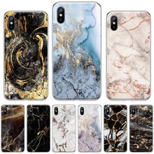 gradient Gold Marble Texture Granite Phone Case For iphone 12 5 5s 5c se 6 6s 7 8 plus x xs xr 11 pro max 2024 - buy cheap