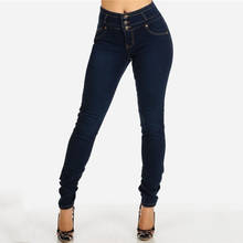 Jeans de cintura alta mãe para mulheres, inverno primavera, comprimento total, calça azul de empilhar feminina, roupas jeans y2k 2024 - compre barato