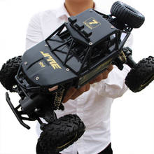 1/16 Alloy RC Car 4WD Climbing Car 2.4G Bigfoot Car Buggy Speed Truck Double Motors Remote Control Car Toys For Children Gifts 2024 - buy cheap