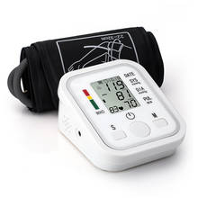 Автоматический цифровой монитор кровяного давления без адаптера, пульсометр, тонометр с стетоскопом в подарок 2024 - купить недорого
