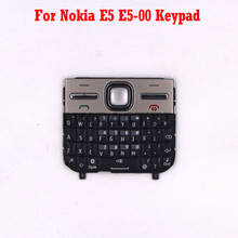 Для Nokia E5 новый оригинальный мобильный телефон английская клавиатура для E5 E5-00 замена корпуса крышка клавиатуры 2024 - купить недорого