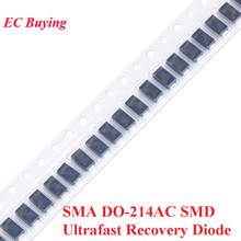 100pcs SMA DO-214AC SMD Ultrafast Recovery Rectifier Diode US1D US1J US1M US2M ES2M US1G US2D US2G Diodes 2024 - buy cheap