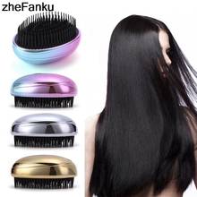 1 Pc Hair Brush Egg Shape Hairbrush Anti-static Styling Tools Hair Brushes Detangling Comb Salon Hair Care Comb For Travel 2024 - buy cheap