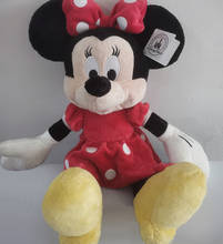 45cm Disney Classic Red Minnie Mouse Plush Toys Stuffed Soft Doll For Girl Children Birthday Gift 2024 - buy cheap