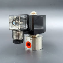 Válvula solenoide 1/4 bar/1.2 bar, válvula de alta pressão, pol., 12v, orifício dc, mm/2mm, n. c, aço inoxidável, válvula de bomba de lavagem de carro 2024 - compre barato