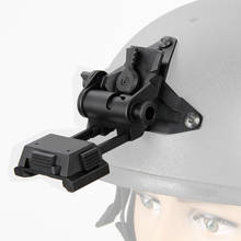 PPT Aluminum Helmet Adapter NVG Mount System Helmet Bracket with Permanent VAS Shroud For Night Vision HK24-0189 2024 - buy cheap