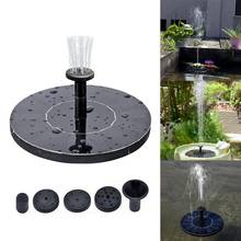 13.5*3.8cm Mini Solar Fountain Garden Pool Pond Solar Panel Floating Fountain Garden Decoration Water Fountain Drop Shipping 2024 - buy cheap