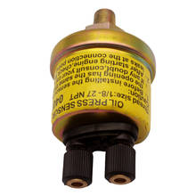 Sensor de presión de aceite para medidores 1/8 NPT 0-150 Psi, Unidad de emisor, 2 pines 2024 - compra barato