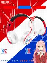 Гарнитура для косплея Изуми Сага Darling in the franxx 02 Zero Two, головной убор Накано Мику из аниме «Накано», беспроводные наушники SCP с картой 2024 - купить недорого