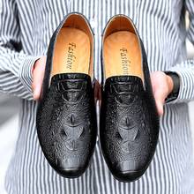 Black Men Loafers Shoes Luxury genuine leather Slip-on Moccasins Casual Men Shoes fashion loafers Men's Flats driving Shoes 44 2024 - buy cheap