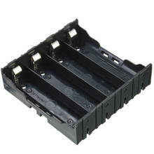 Caja de almacenamiento de baterías de litio, contenedor con pasador duro, ABS 18650, 2x3x 4X 18650, 2, 3, 4 ranuras 2024 - compra barato