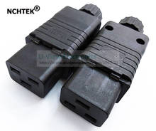 NCHTEK IEC 320 C19 Rewirable Socket, IEC 320 C19 16A/20A Power Cord Connector/High Quality/Free Shipping/8PCS 2024 - buy cheap