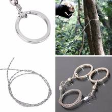 Portable Emergency Steel Wire Saw hand Tool Steel Rope Chain Saw Practical Survival Survival Gear Steel Wire Saw Travel Tool 2024 - buy cheap