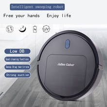 Многофункциональный робот-пылесос 3 в 1 с функциями умная уборка, Влажная и сухая уборка, зарядка от USB, 1800 Па 2024 - купить недорого