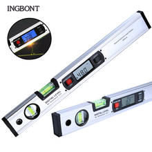 Electronic Inclinometer Digital Protractor Angle Finder Spirit Level Meter 360Degree Slope Test Ruler Vertical Horizontal Bubble 2024 - buy cheap