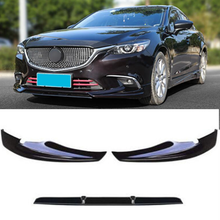 CEYUSOT FOR New Mazda 6 Front Spoiler Separator 2016-18 Front Bumper ABS Material Trim Protective Cover Mazda6 Accessories 3pcs 2024 - buy cheap